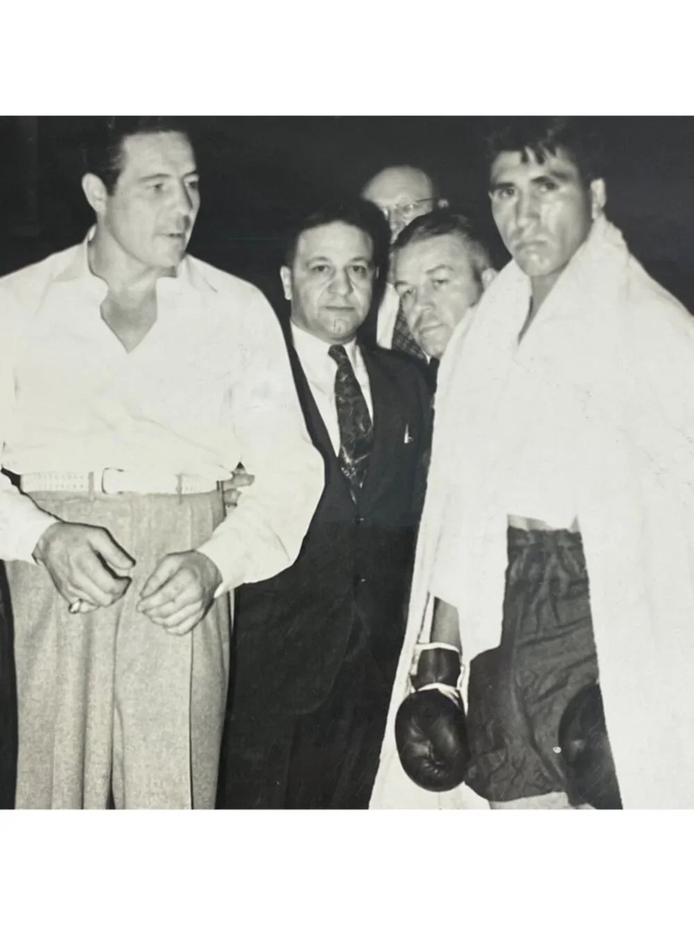 MAX BAER Boxer Boxing Referee Photograph World Heavyweight Marino VS Collins - Picture 3 of 6
